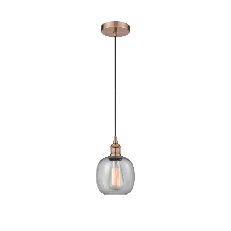 Innovations Lighting Belfast 1 - Light Single Drop Pendant Pendant
