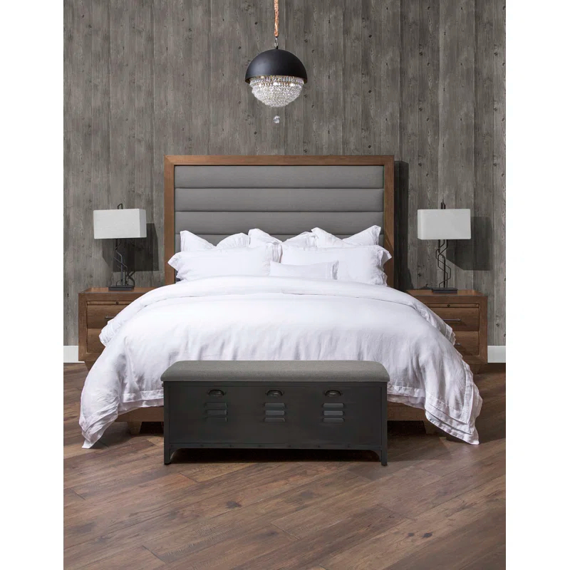 Michael Amini Brooklyn Walk Upholstered Standard Bed