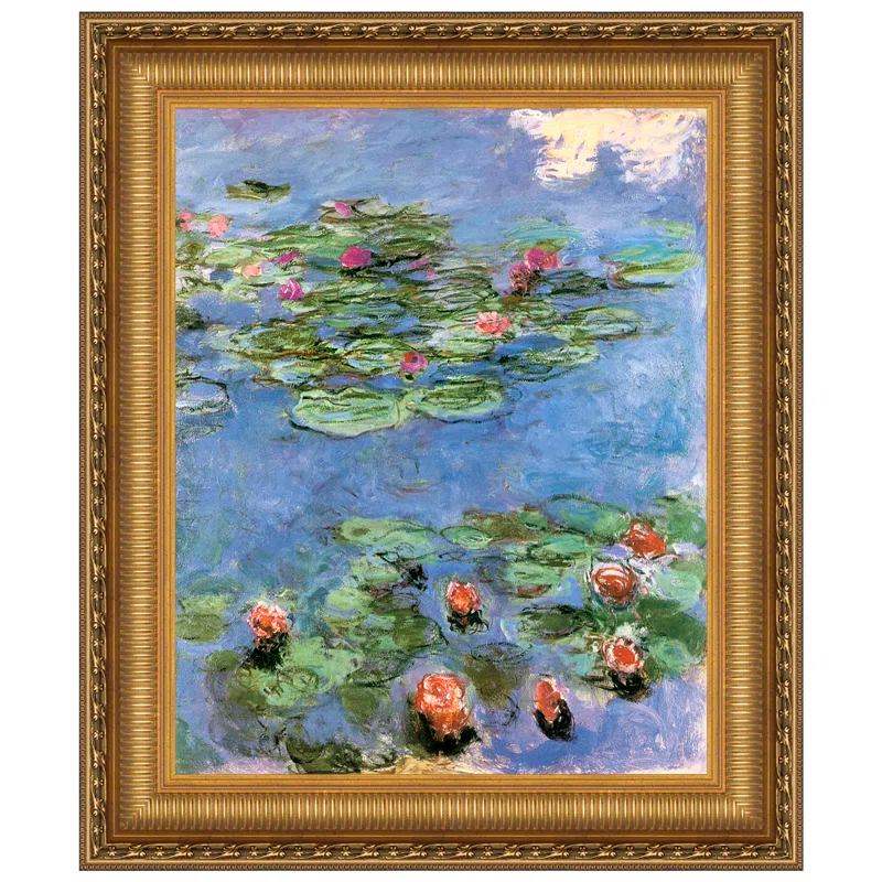 Vault W Artwork " Water Lilies, 1917 " by Claude Monet