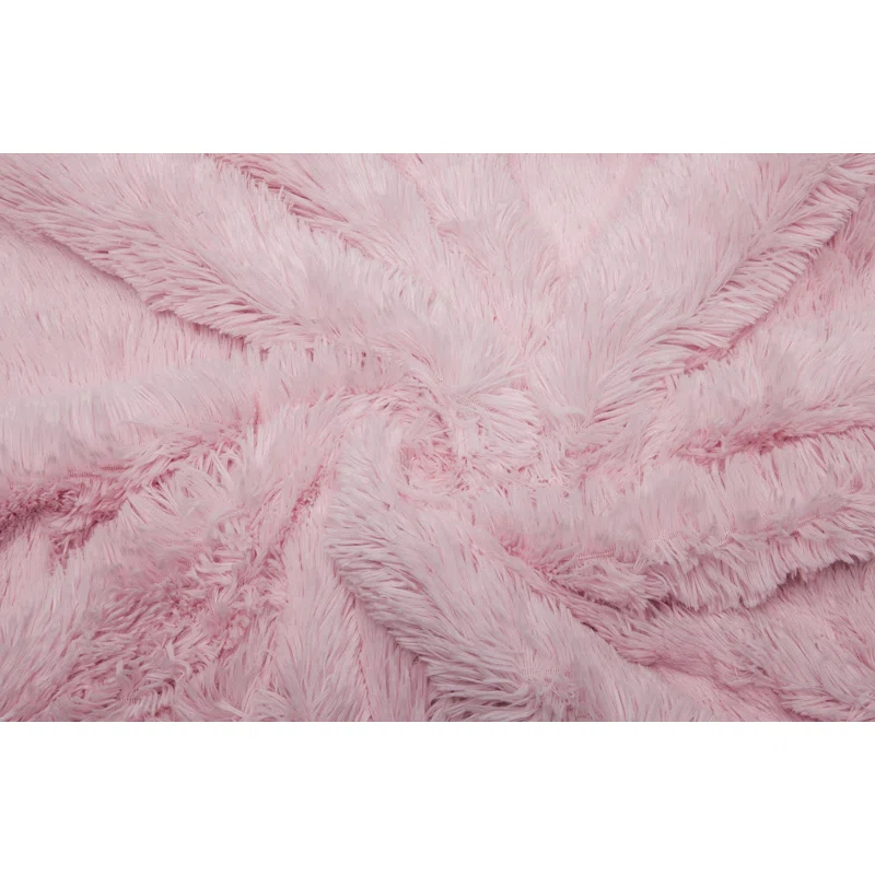 Chanasya Shaggy Shaggy Super Elegent Sherpa Long Fur Throw