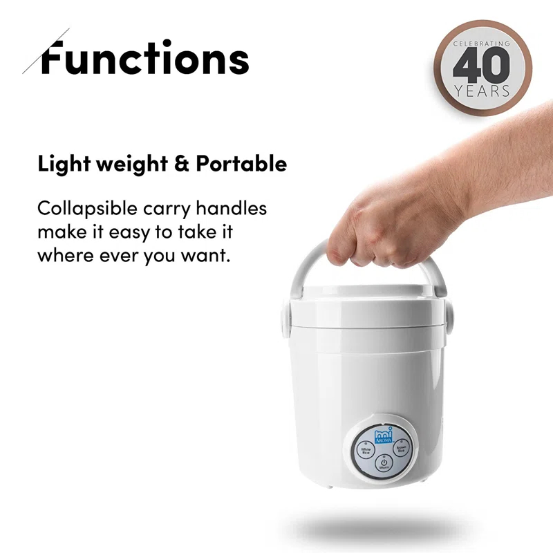 Aroma Aroma 3-Cup Digital Cool Touch Rice Cooker