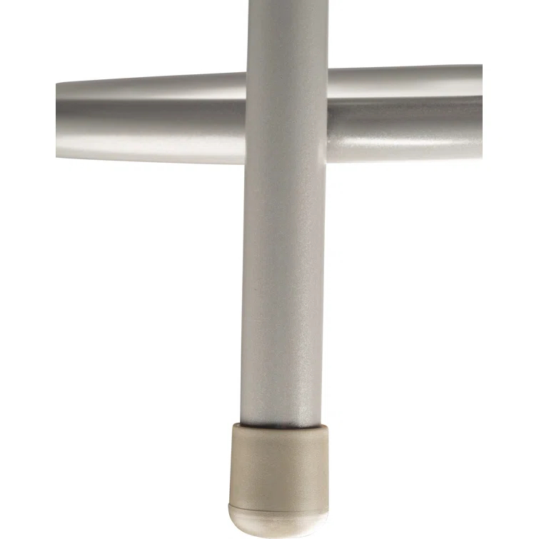 National Public Seating Heavy Duty Steel Stool With Backrest