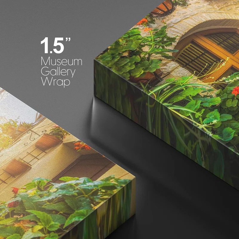 IDEA4WALL Architecture Building " Floral Botanical Garden Italian Cityscape Nature Wilderness "