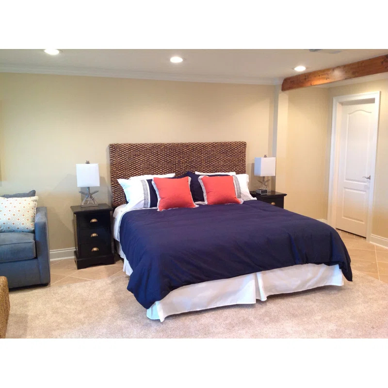 Bay Isle Home™ Cambria Solid Wood Headboard