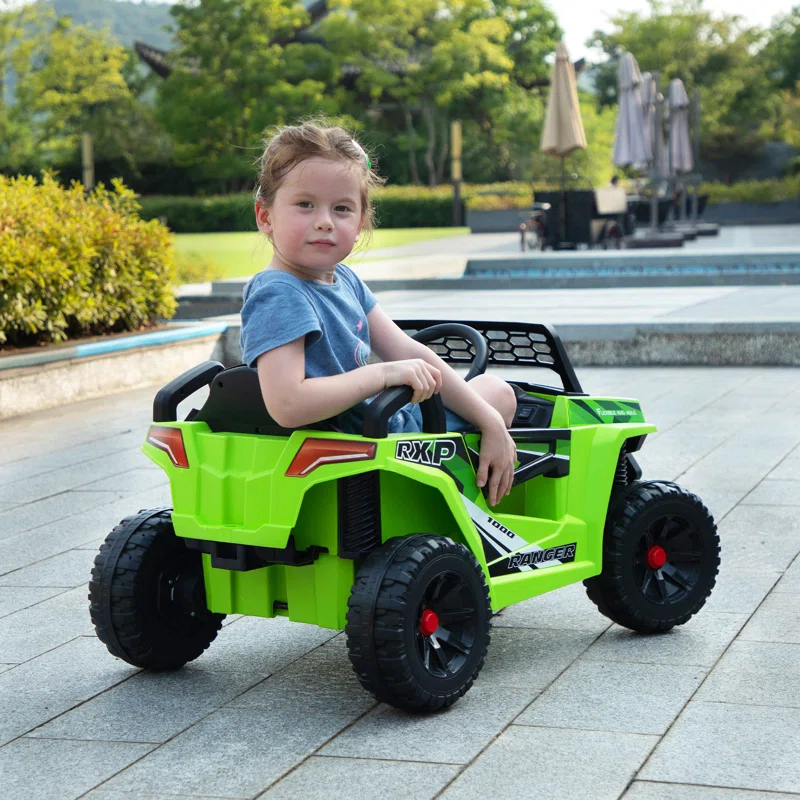 12V Kids Ride On UTV with LED Lights and Horn
