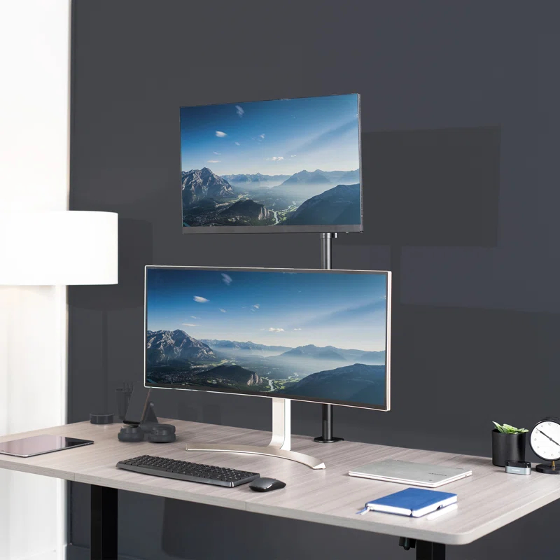 Vivo Single Monitor Extra Tall Desk Mount