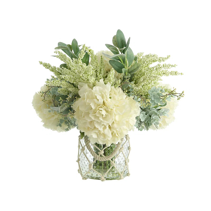 Creative Displays, Inc. Polysilk Hydrangea Arrangement in Vase