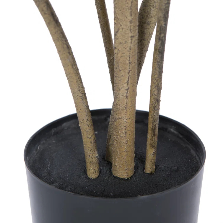 Primrue Artificial Green Potted Cotinus Coggygria Tree