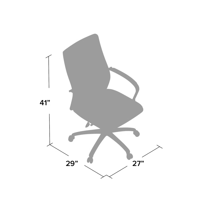 Boss Office Products Leather Conference Chair