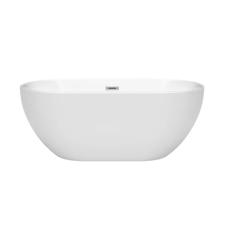 Brooklyn 60'' x 30'' Freestanding Soaking Acrylic Bathtub