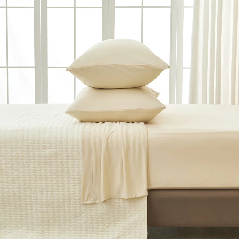 FreshFolds Silky Soft Performance Microfiber Sheet Set