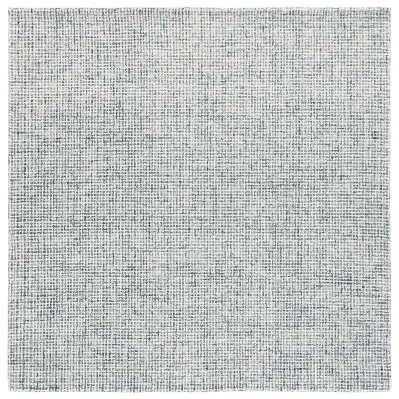 Martha Stewart Rugs Martha Stewart Hand Tufted Wool Cotton Rug in Ivory/Blue