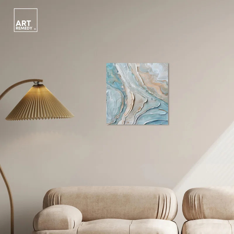 Art Remedy Beachside Canvas Fall Abstract Art by Art Remedy
