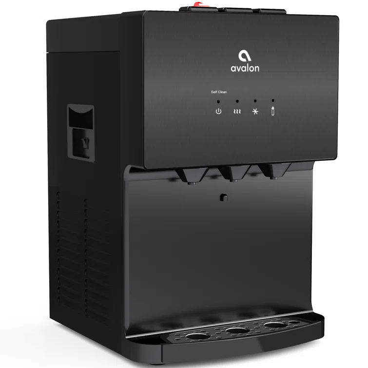 Avalon Avalon Black Countertop Bottleless Filtered Water Dispenser