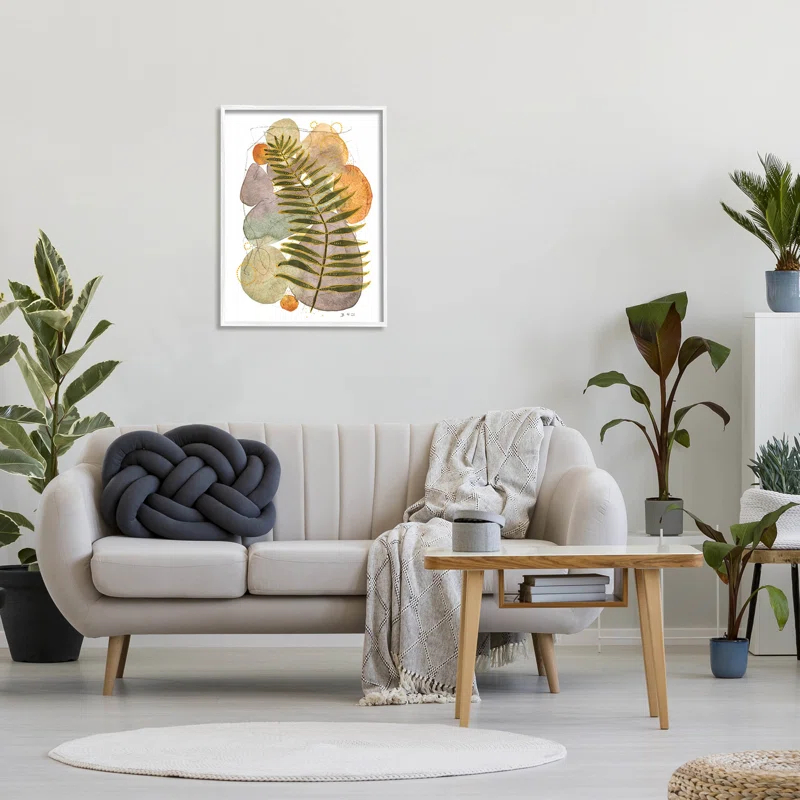 Stupell Industries " Layered Fern Leaf Nature " by Jocelyn Benford