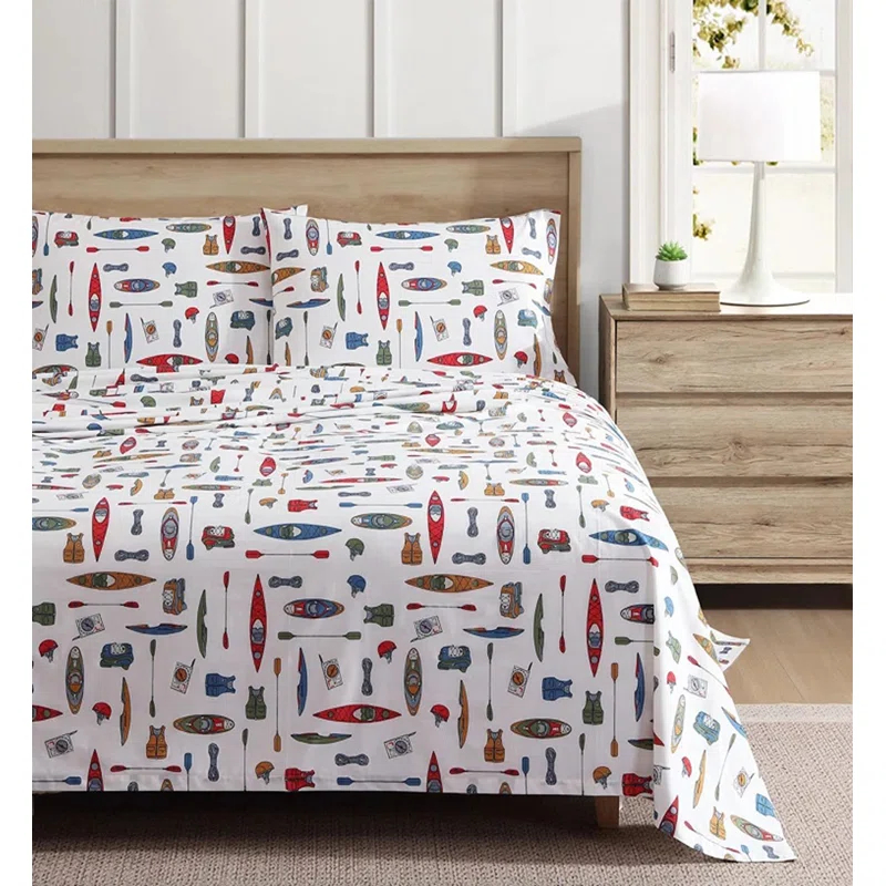 Eddie Bauer Eddie Bauer Printed Cotton Percale Sheet Sets
