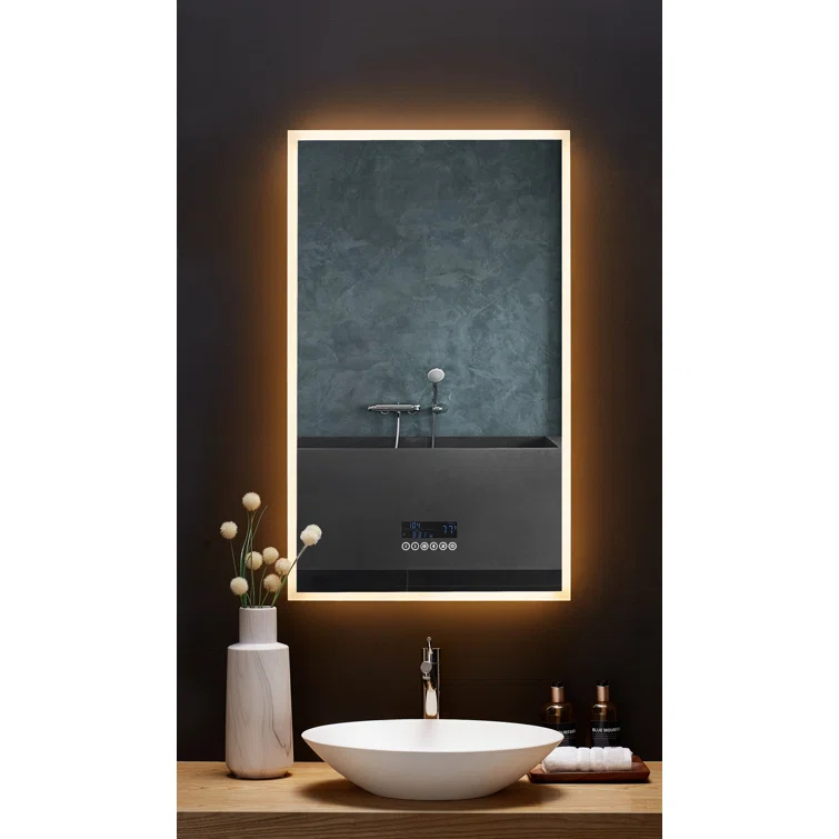 Ancerre Designs Immersion Flat LED Mirror
