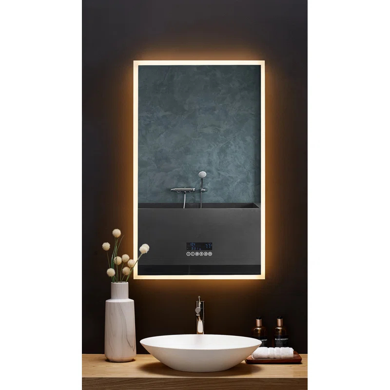 Ancerre Designs Immersion Flat LED Mirror