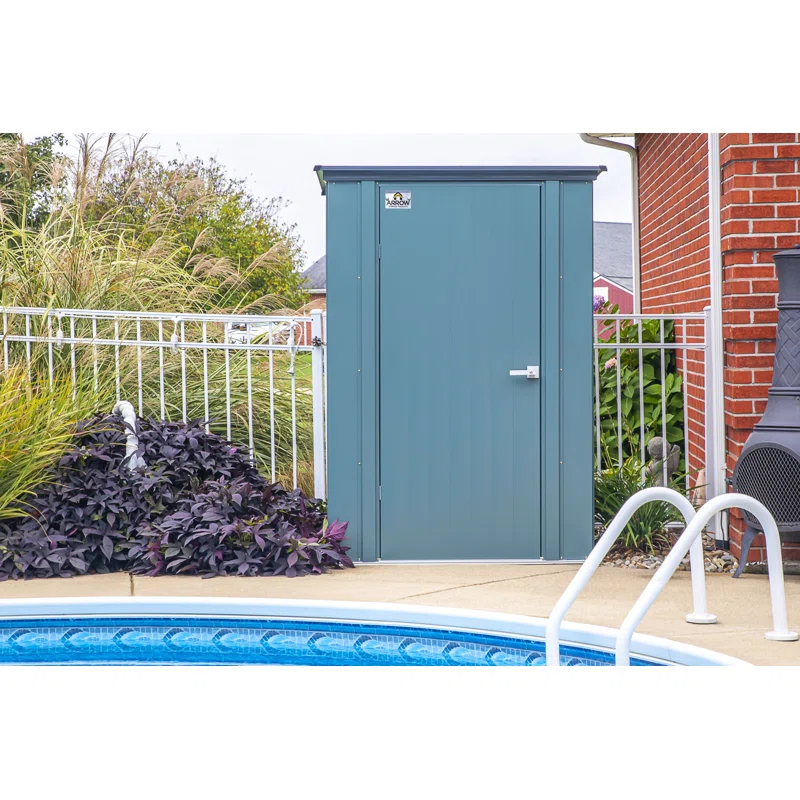 Arrow Spacemaker 4 ft. W x 3 ft. D Metal Vertical Storage Shed