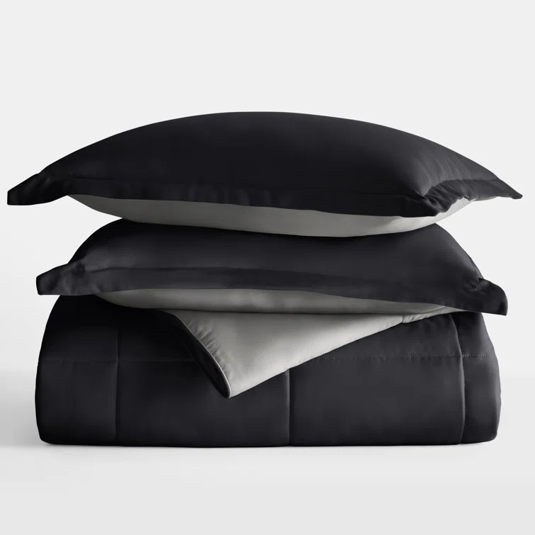 Becky Cameron Reversible Down-Alternative Comforter Bedding Set