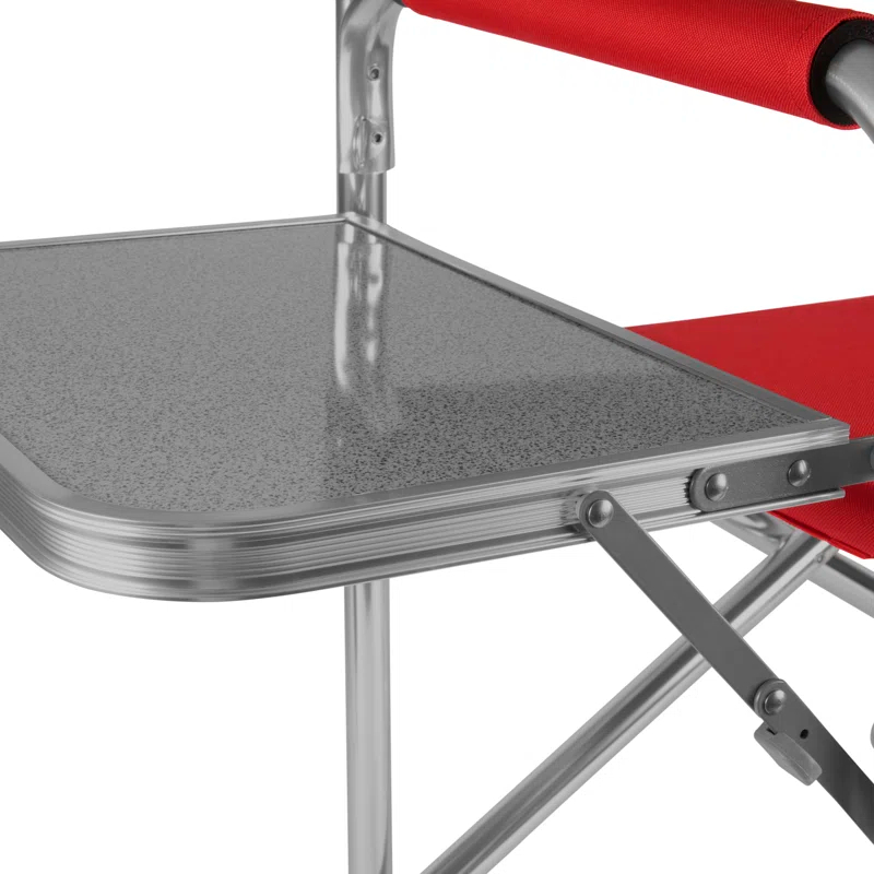 Picnic Time Sports Outdoor Portable Camp Chair with Side Table