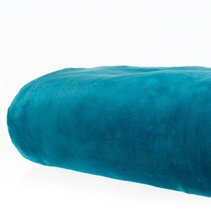 Lavish Home Faux Fur Throw Blanket – Oversized 91x81 Machine-Washable Bedding – Mink-Style 7.8lbs Heavy Blanket for Bed or Sofa by Lavish Home