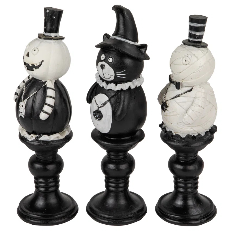Northlight Seasonal Halloween Candlestick Decorations