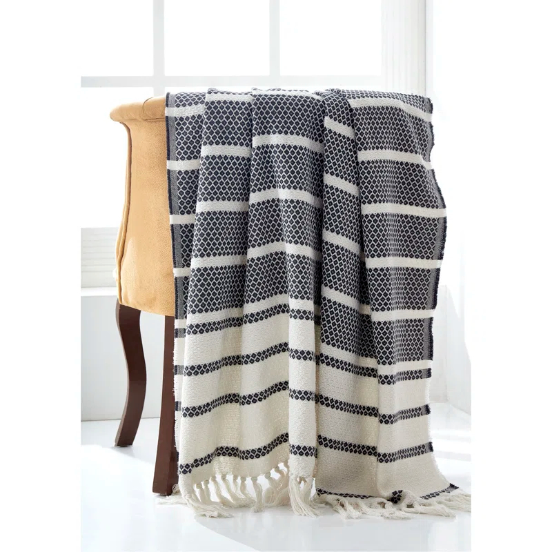 Modern Threads Edda Modern Cotton Throw