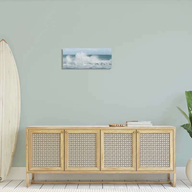 " Ocean Waves Crashing Foam Splash " by Lori Deiter