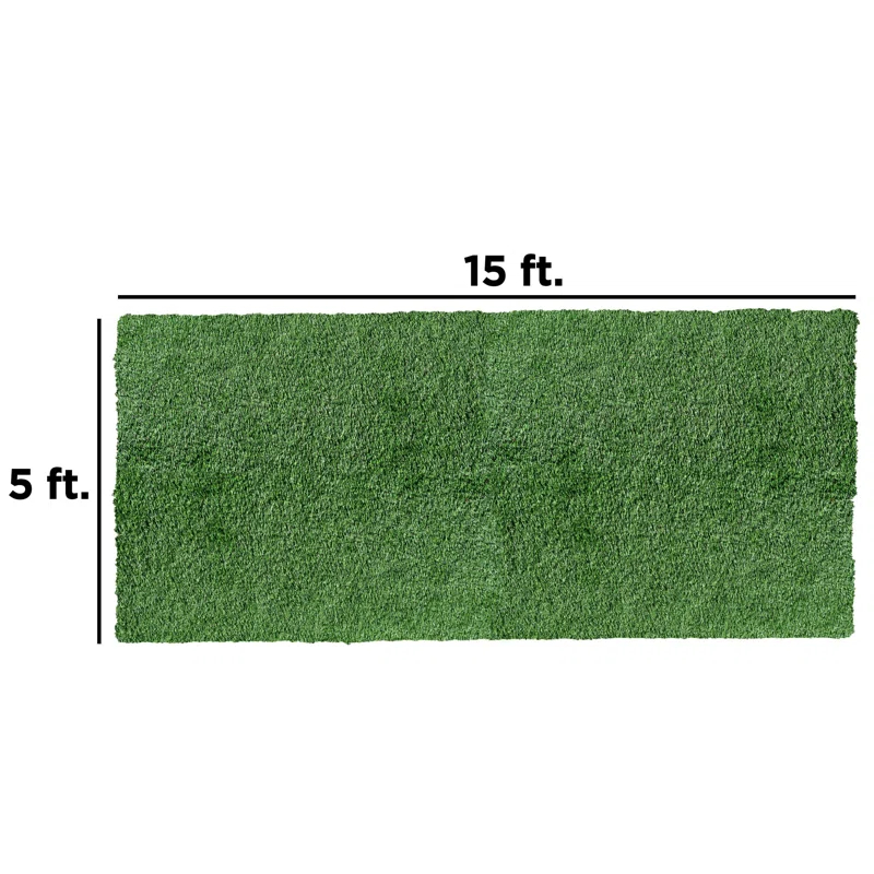 ALEKO Artificial Grass Turf Rug and Roll