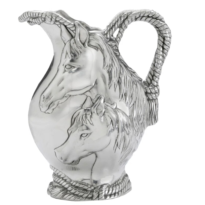 Arthur Court Designs Equestrian Horse and Rope Pitcher