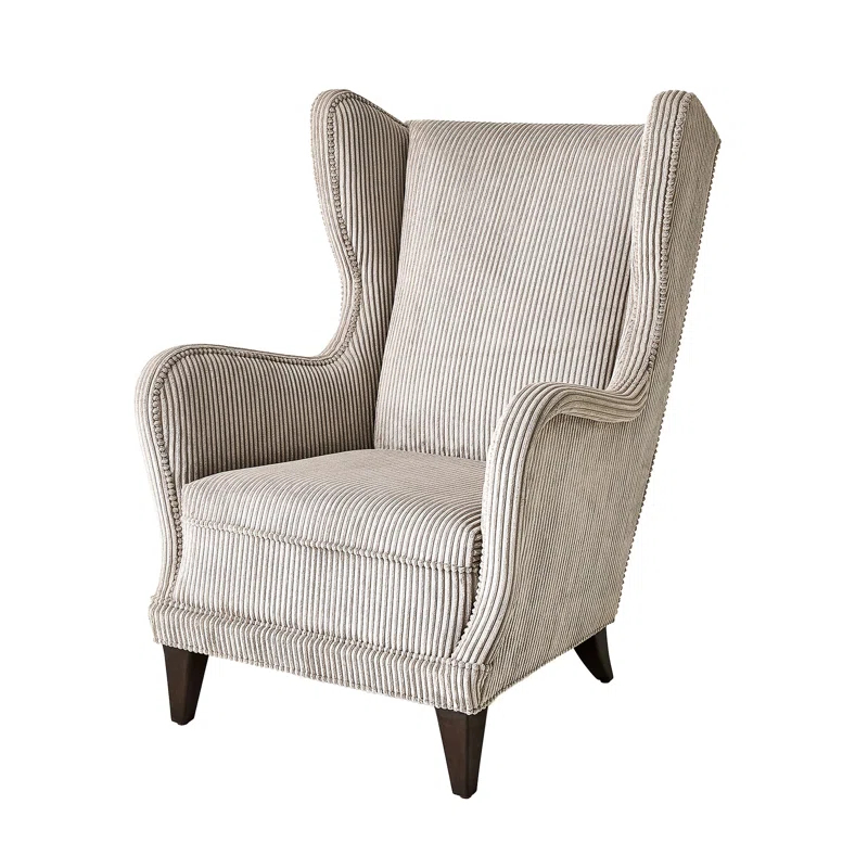 Upholstered Wingback Chair
