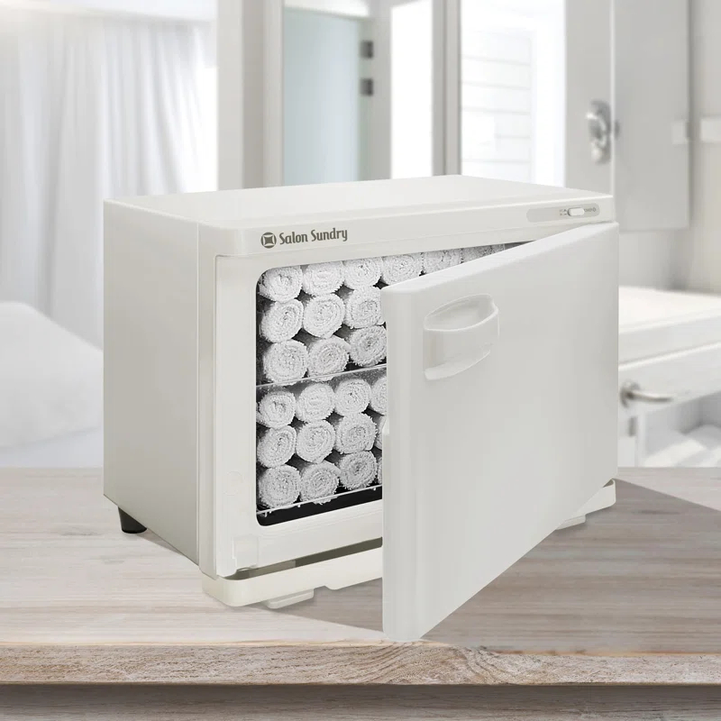 Salon Sundry SPA-CABI-507-WHT 2 in 1 Freestanding Electric Towel  Warmer