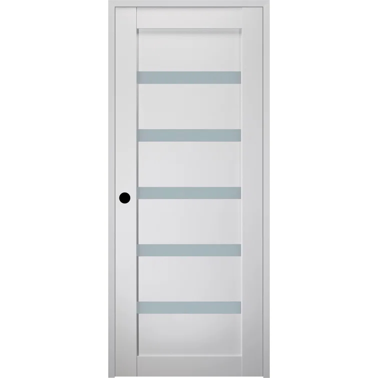 Belldinni Leora Vetro DIY-Friendly Single Prehung Interior Door