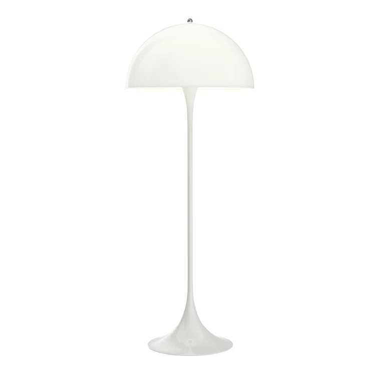 Panthella White Opal Acrylic Floor Lamp