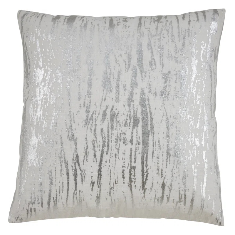 Saro Loretta Collection Abstract Cotton Throw Pillow
