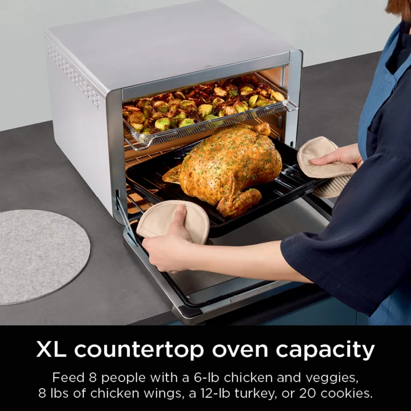 Ninja Ninja Prestige Smart XL Air Fryer & Countertop Oven, Stainless Steel, DT501