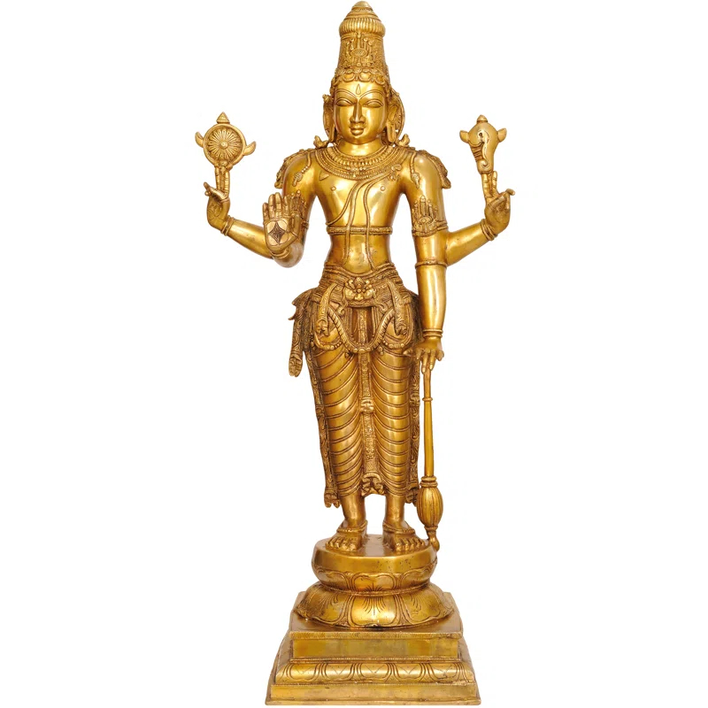 Exotic India Large Size  Lord Vishnu | Wayfair
