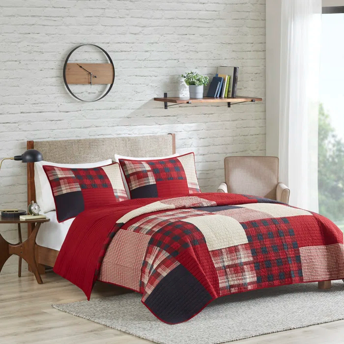 Woolrich Woolrich Sunset Oversized Cotton Quilt Mini Set