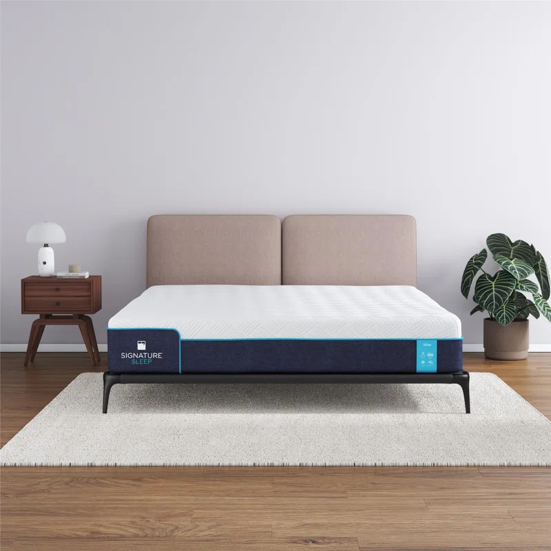 Signature Sleep Bliss Charcoal Cool Gel Memory Foam Mattress
