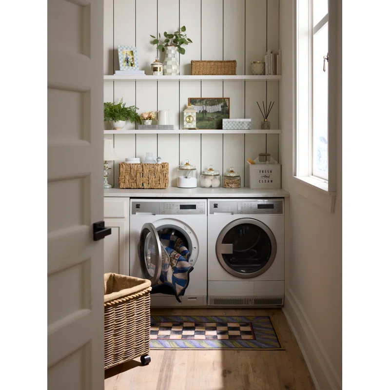 MacKenzie-Childs Sterling Check Plated 5"X7" Frame