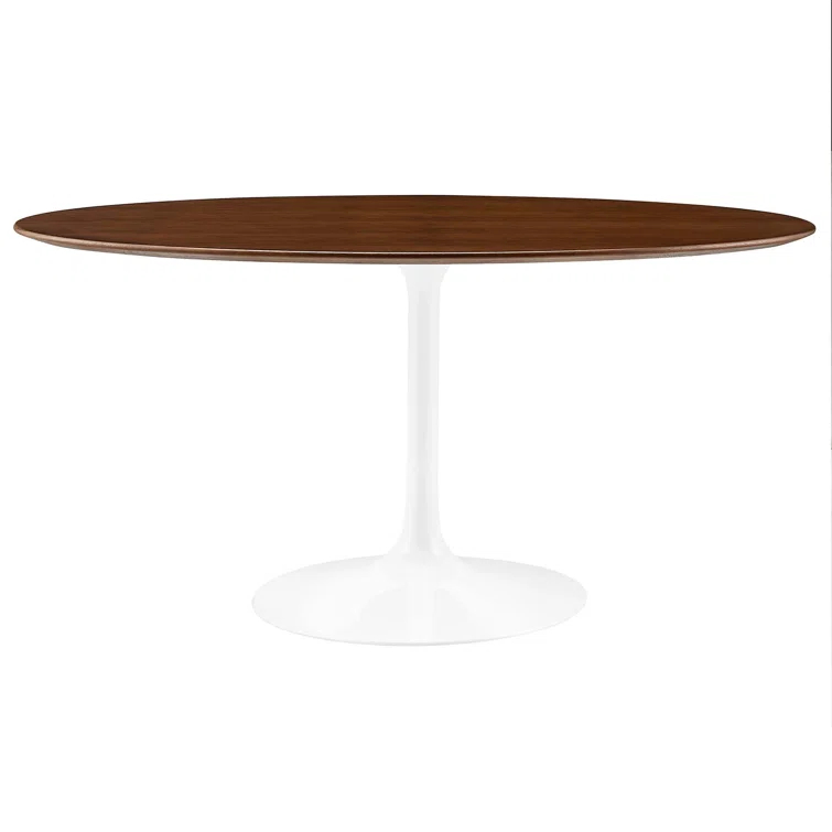 Modway Modway Silver Orchid Fein Oval Dining Table