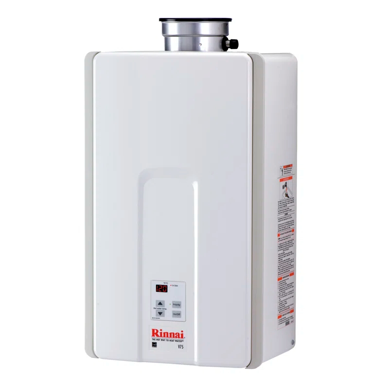 Rinnai V75iN V75iN Value 7.5 GPM Liquid Natural Gas Tankless Water Heater