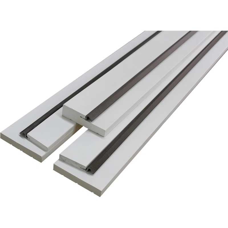 Edge UFP-Edge 4-1/2 in. x 82-1/2 in. Primed Finger Jointed Pine Wood Exterior Door Jamb Frame Kit