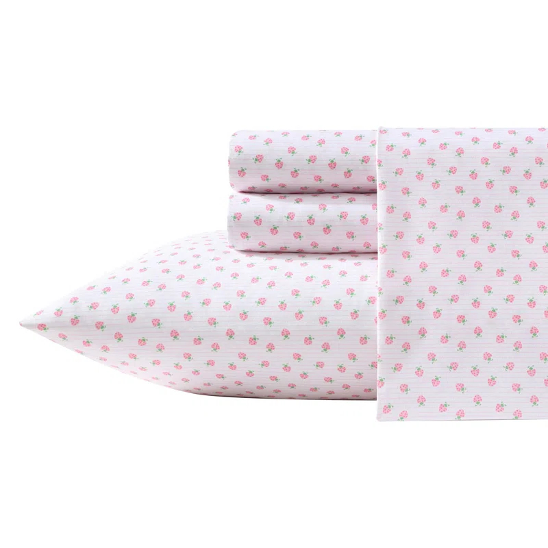 Laura Ashley Laura Ashley Kids Cozy Printed Sheet Sets