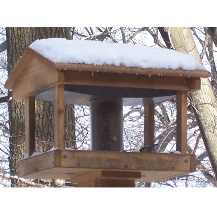 Stovall Hanging Hopper Bird Feeder