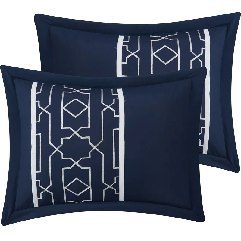 Nanshing America, Inc Tonya Microfiber 6 Piece Comforter Set