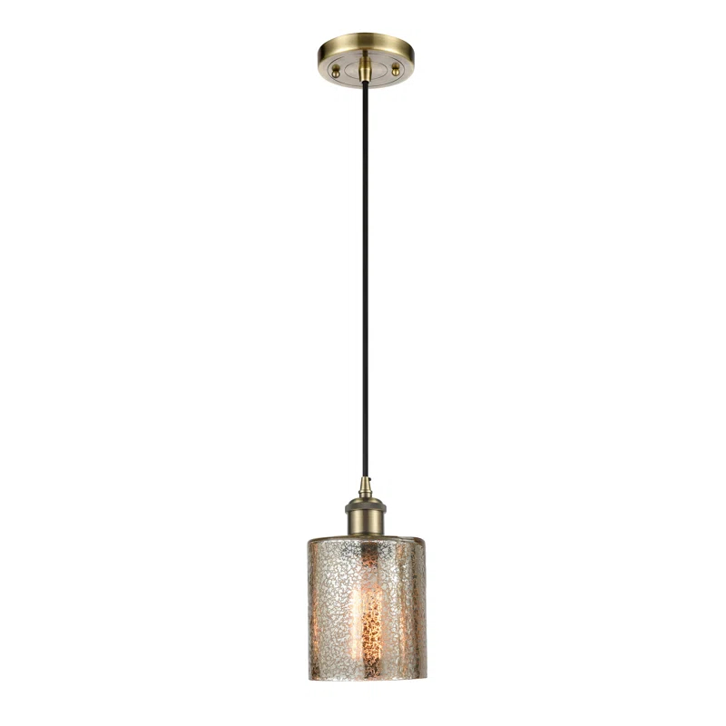 Innovations Lighting Cobbleskill 1 - Light Single Drop Pendant Pendant