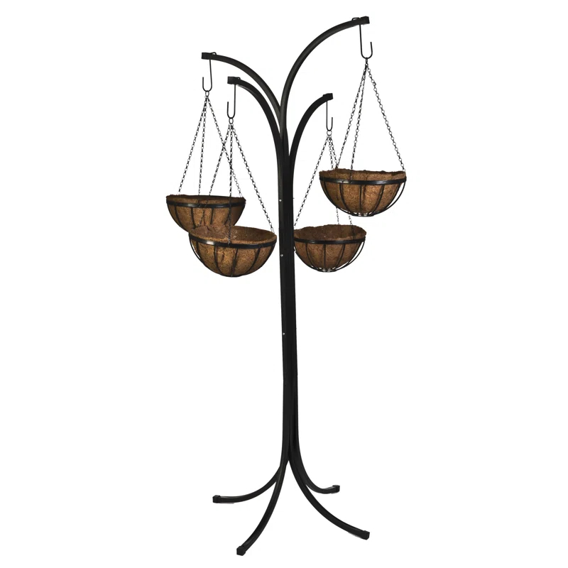 Red Barrel Studio® Bowersock Metal Weather Resistant Plant Stand