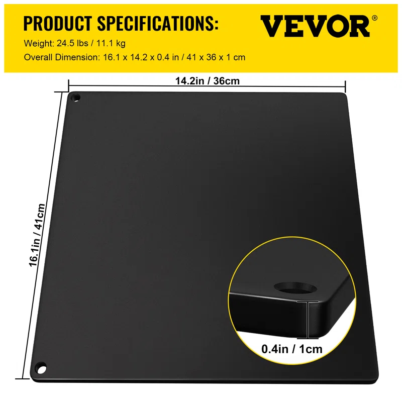 Stellweilan Tessberg Stellweilan Tessberg Non-Stick Steel 14'' Pizza Pan